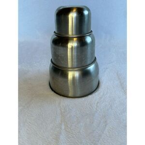Three Metal Nesting Bowl Set, Kitchen, Cooking/Baking Set